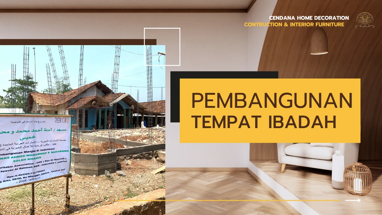 Pembangunan Tempat Ibadah Jepara